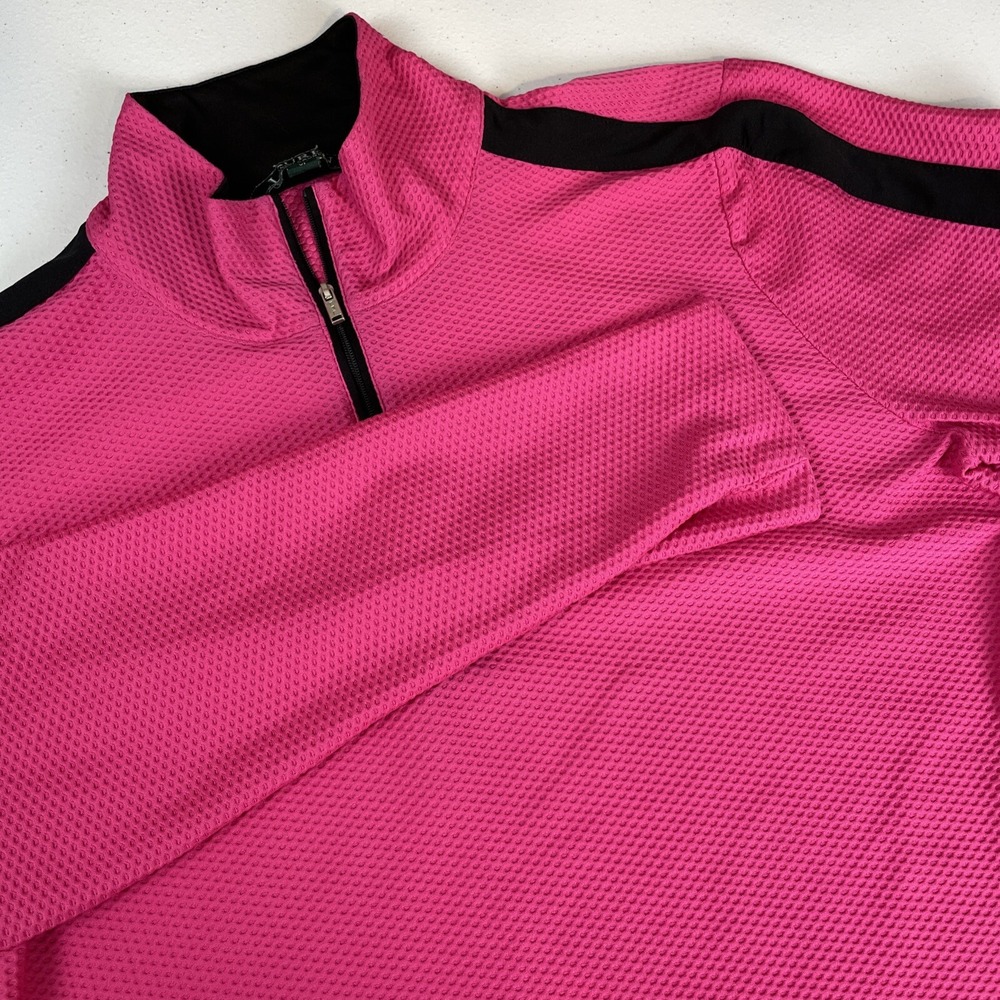 Lauren Ralph Lauren Jacket Women's Size Extra Large Pink Comfort Casual